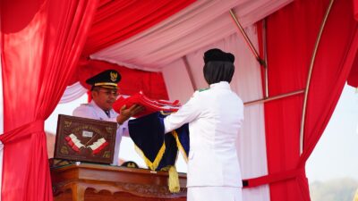 Upacara HUT ke-80 Kemerdekaan RI, Bupati LAZ: Mari Kita Isi Kemerdekaan ini Dengan Kerja Nyata Dari Lobar Untuk Indonesia