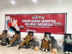 RSUD Gerung Gelar Aksi Solidaritas Donor Darah Serentak Nasional Dalam Rangka HUT ARSADA Ke-25