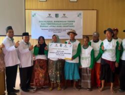 BAZNAS Lobar Dan NTB Serahkan Bantuan Rumah Layak Huni untuk Warga Taman Ayu