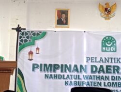 Resmi Dilantik, Pemuda NWDI KLU Akan Perkuat Kaderisasi Berbasis Nilai-Nilai NWDI